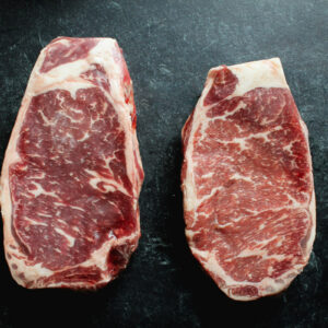Two NY Strip Steaks